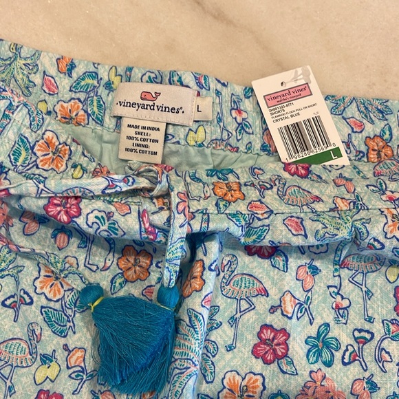 Vineyard Vines -  Flamingo Flock Pull on Short - Picture 4 of 4